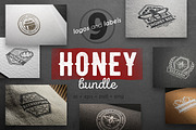 Honey logo kit, a Branding & Logo Template by Alfazet Chronicles (Thumbnail 1 of 13)