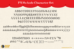 PM Swizzle Retro Font