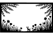 Nature Frame SVG Bundle Collection, an Object Graphic by Creativeshirt (Thumbnail 8 of 10)