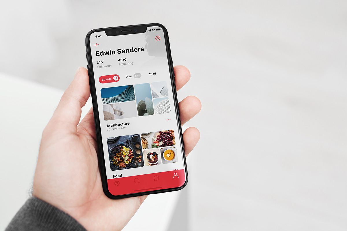 iPhone X Mock-Up's, an iPhone Mockup by Dikarte.Store (Photo 10 of 14)