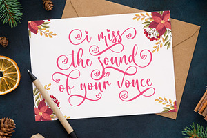 Romantic Heart - Script Font