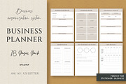 Business planner, a Stationery Template by Anatartan Design (Thumbnail 1 of 7)