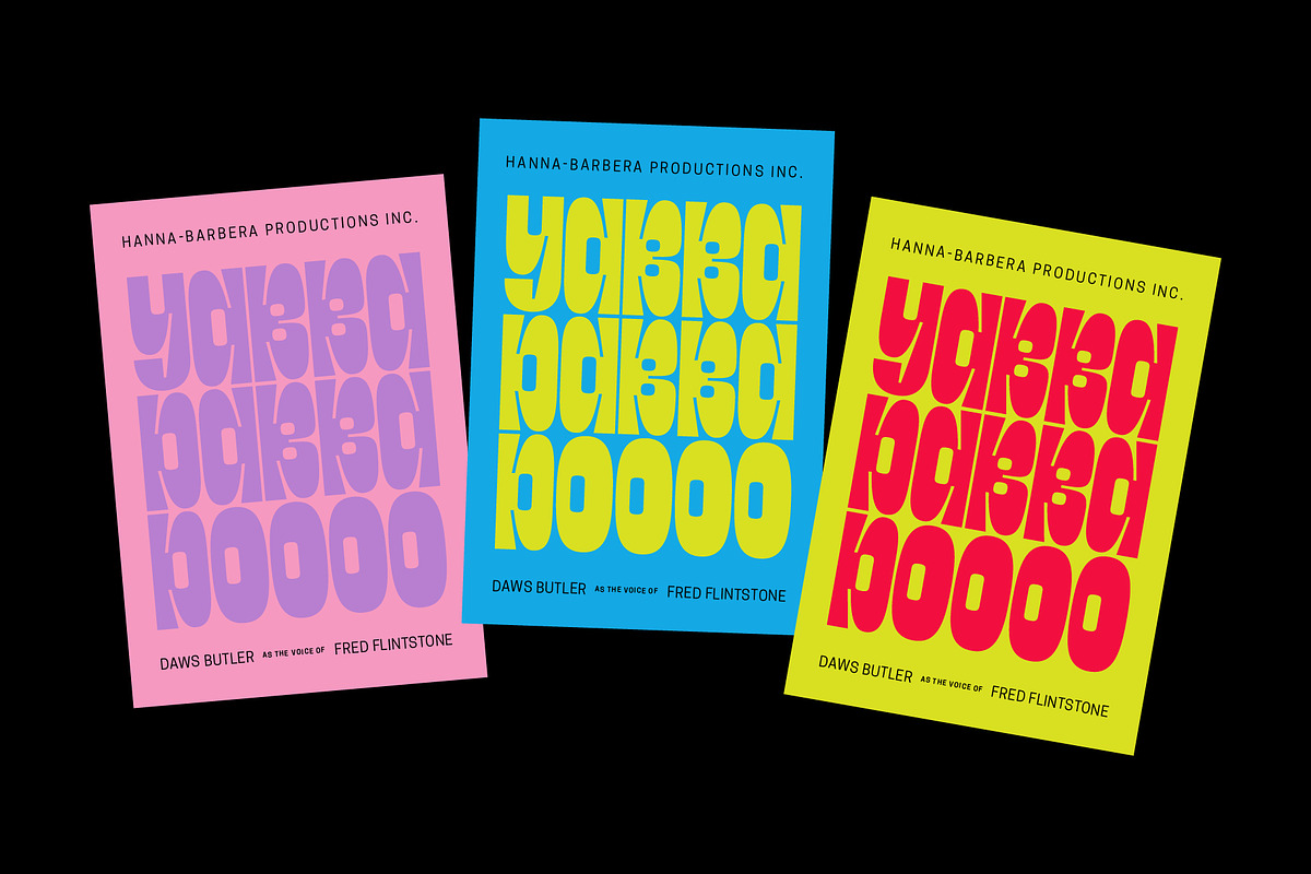 Bedrock Display Font, a Sans Serif Font by RobynMak (Photo 9 of 9)