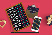 30 Seamleass Valentines day Patterns, a Pattern Graphic by Designbase (Thumbnail 4 of 5)