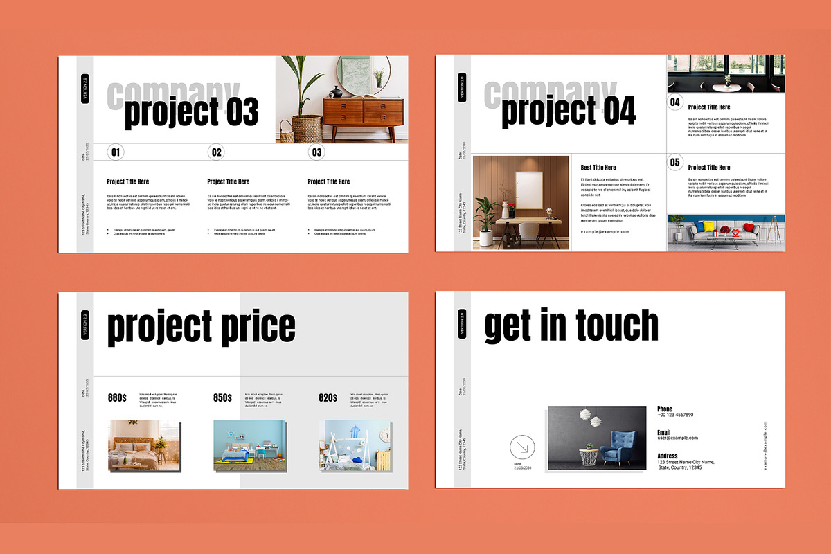 Interior Design Presentation, a Presentation Template by MightyDesign (Photo 5 of 8)