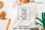 Christmas Frame Hand-drawn SVG Bundl, an Illustration by Ya_ Design Store (Thumbnail 4 of 11)