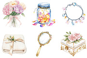 Charming Mother's Day Gift Clipart, an Illustration by DreamArtGraphic (Thumbnail 2 of 4)