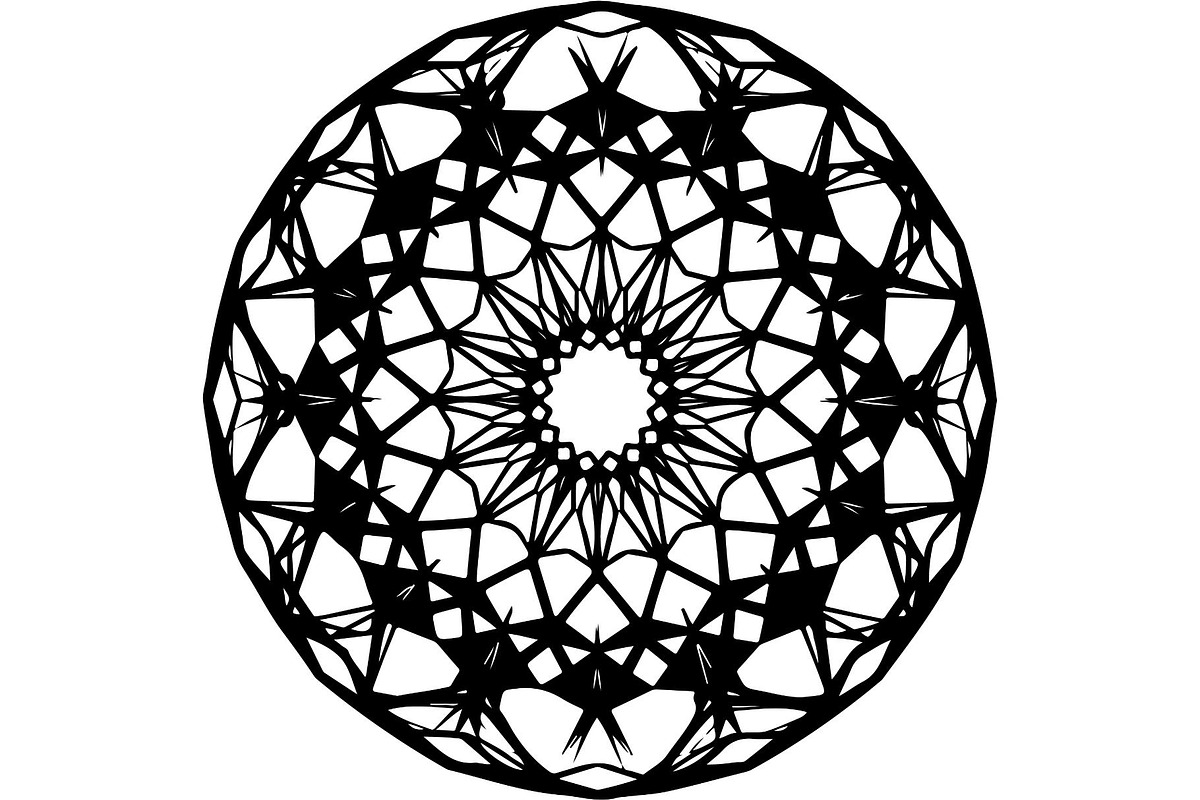 Abstract Circular Pattern, an Object Graphic by Designer_Momina (Photo 13 of 16)