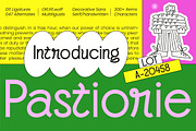Pastiorie Decorative Sans Serif, a Sans Serif Font by timelesstype.co (Thumbnail 1 of 10)