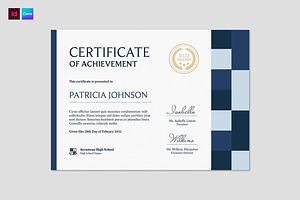 Certificate & Award Template, a Stationery Template by BrandPacks