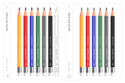 Vector Pencils with Editable Text, an Object Graphic by Side Project (Thumbnail 5 of 5)