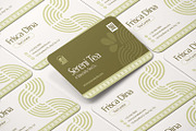 Sereni Tea - Business Card, a Business Card Template by Fannan Studio (Thumbnail 3 of 3)