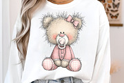 Watercolor Teddy Bear Clipart, an Illustration by SinaCreation (Thumbnail 5 of 7)