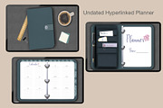 Undated Hyperlinked Digital Planner, a Websites & App Template by Anne Kristin Designs (Thumbnail 1 of 3)