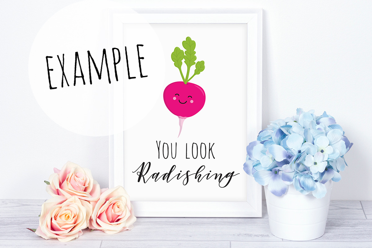 Floral White Frame Mockup Photo, a Print Template by Pixomize (Photo 2 of 2)