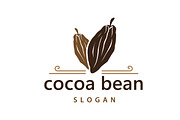 Cocoa Emblem Flat Style Cocoa Bean, a Branding & Logo Template by Maylianaw28 (Thumbnail 2 of 2)
