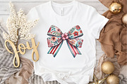 Patchwork Valentine's Day Bow, an Illustration by DreamArtGraphic (Thumbnail 2 of 5)