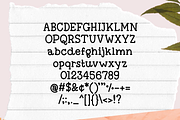 Rosemary cute handwritten serif, a Handwritten Font by jyllyco (Thumbnail 9 of 9)