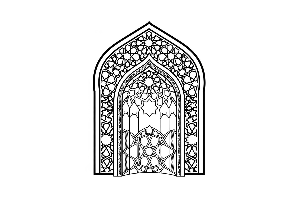 Islamic Arch Window Mandala Bundle, an Illustration by Artivon (Photo 31 of 45)