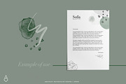 Abstract Watercolor Shapes | Green, a Texture Illustration by agarimoestudio (Thumbnail 3 of 9)