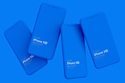 Clay iPhone XS Mockup 06, an iPhone Mockup by Mockups by Carlos Viloria (Thumbnail 4 of 4)