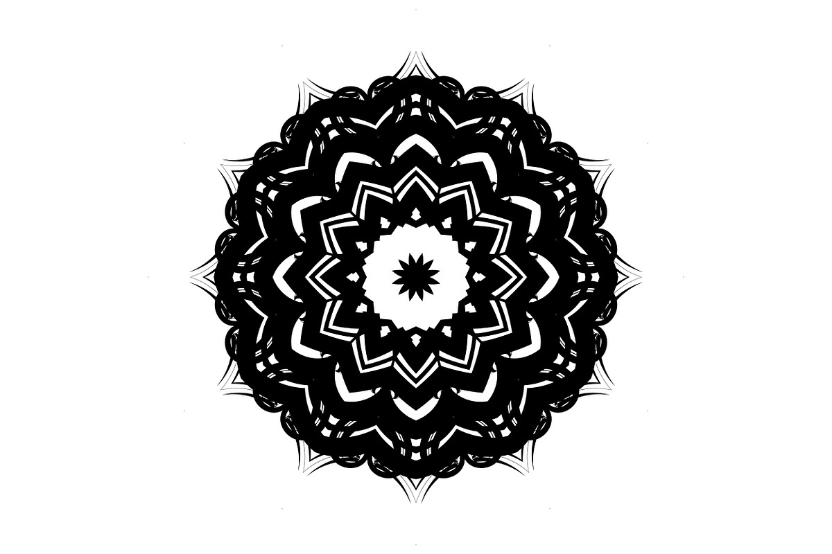 Spiritual Mandala Artwork Bundle, a Decorative Illustration by NJ Himel (Photo 24 of 104)