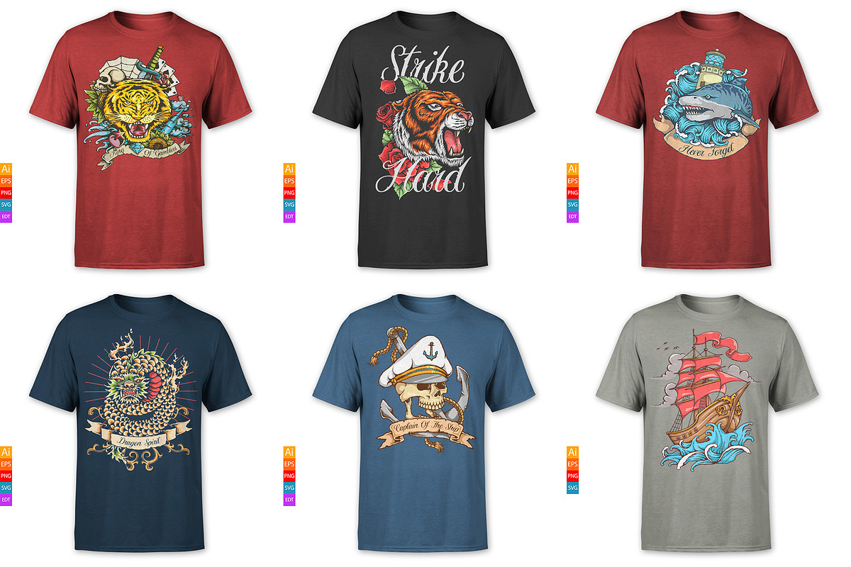 100 T-Shirt and Merchandise Graphics, an Animal Illustration by TSV Art Collective (Photo 19 of 23)