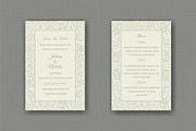 Wedding Invitation set, an Invitation Template by NataLito (Thumbnail 3 of 5)