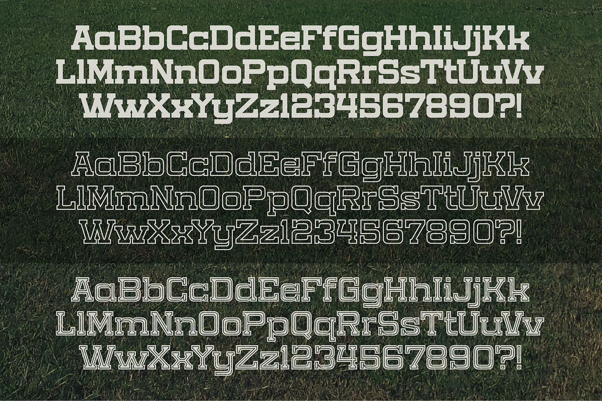 Roaring Tribune | Sport Varsity, a Slab Serif Font by Denustudios (Photo 10 of 12)
