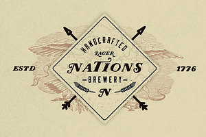 Nations - Hand Drawn Font