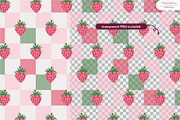 Strawberry Seamless Patterns, a Pattern Graphic by InaCorart (Thumbnail 3 of 7)