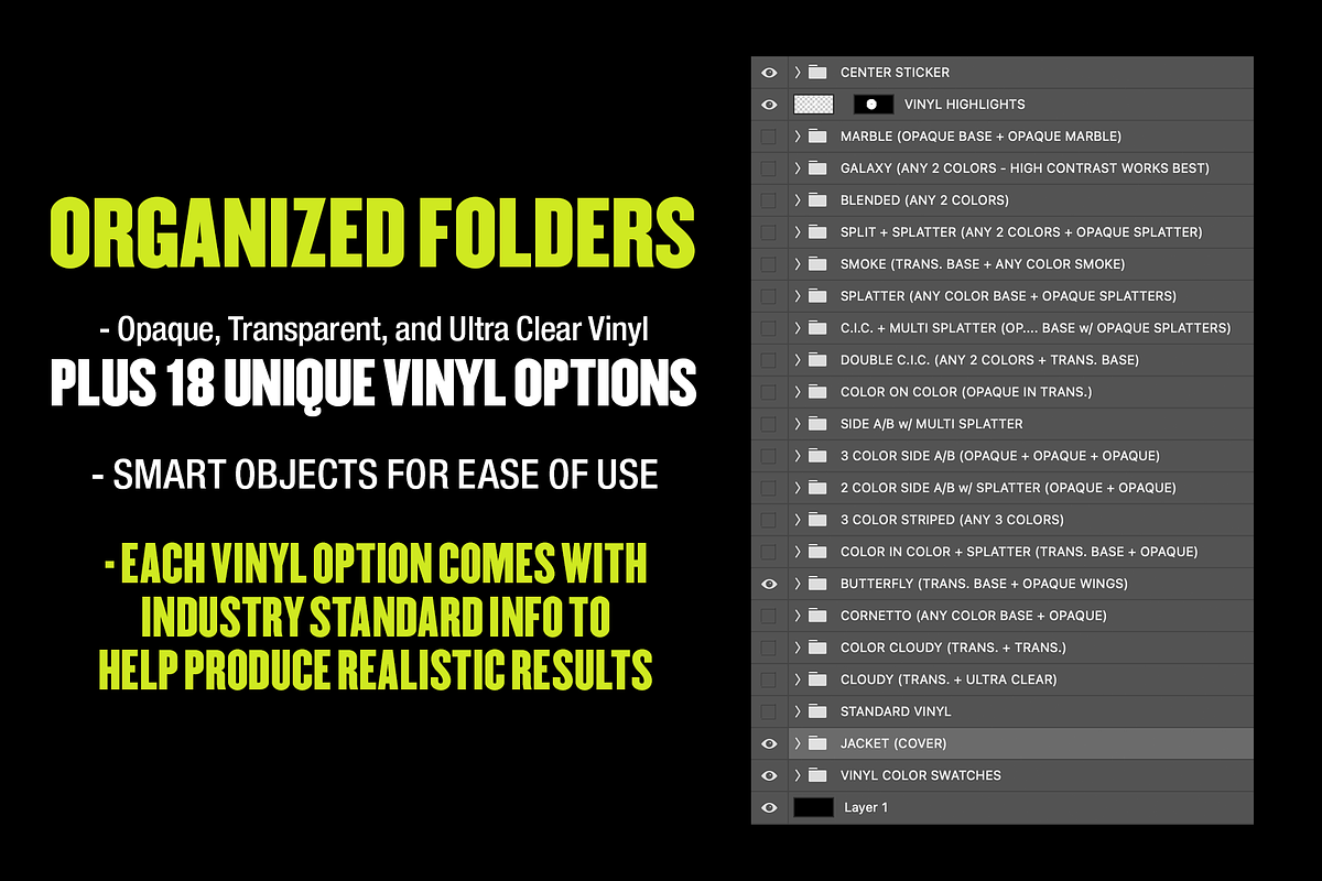 Ultimate Vinyl Mock Up, a Product Mockup by 1126artstudio (Photo 4 of 4)
