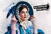 Watercolor Painting Effect, an Action Add-On by PSD Action (Thumbnail 6 of 7)