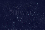 Space Planet & Astronaut PNG Clipart, a Person Illustration by Art by Angele G (Thumbnail 4 of 5)