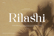 Rilashi - Elegant Serif Font, a Serif Font by TypeLogue (Thumbnail 1 of 5)