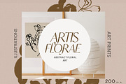 Artistic Abstract Floral Line Art, an Illustration by Laras Wonderland (Thumbnail 9 of 9)