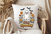 Halloween stay spooky PNG, an Illustration by DreamCafeArt (Thumbnail 4 of 7)