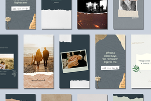 Paper Story Instagram Templates