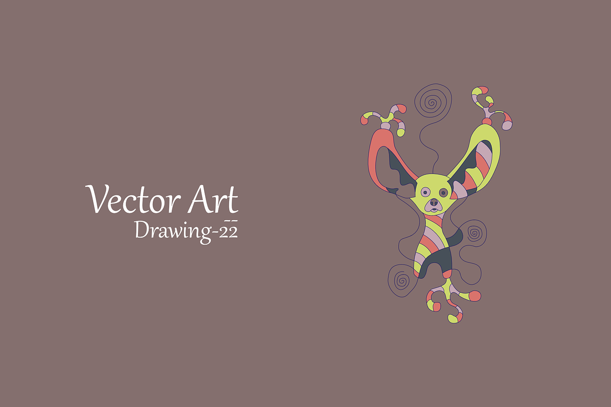 D-22 : fennec fox, an Animal Illustration by ssattass