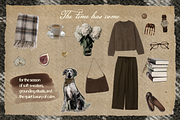 Meadowtime Autumn Collage Pack, an Object Graphic by lerinartstudio (Thumbnail 3 of 9)