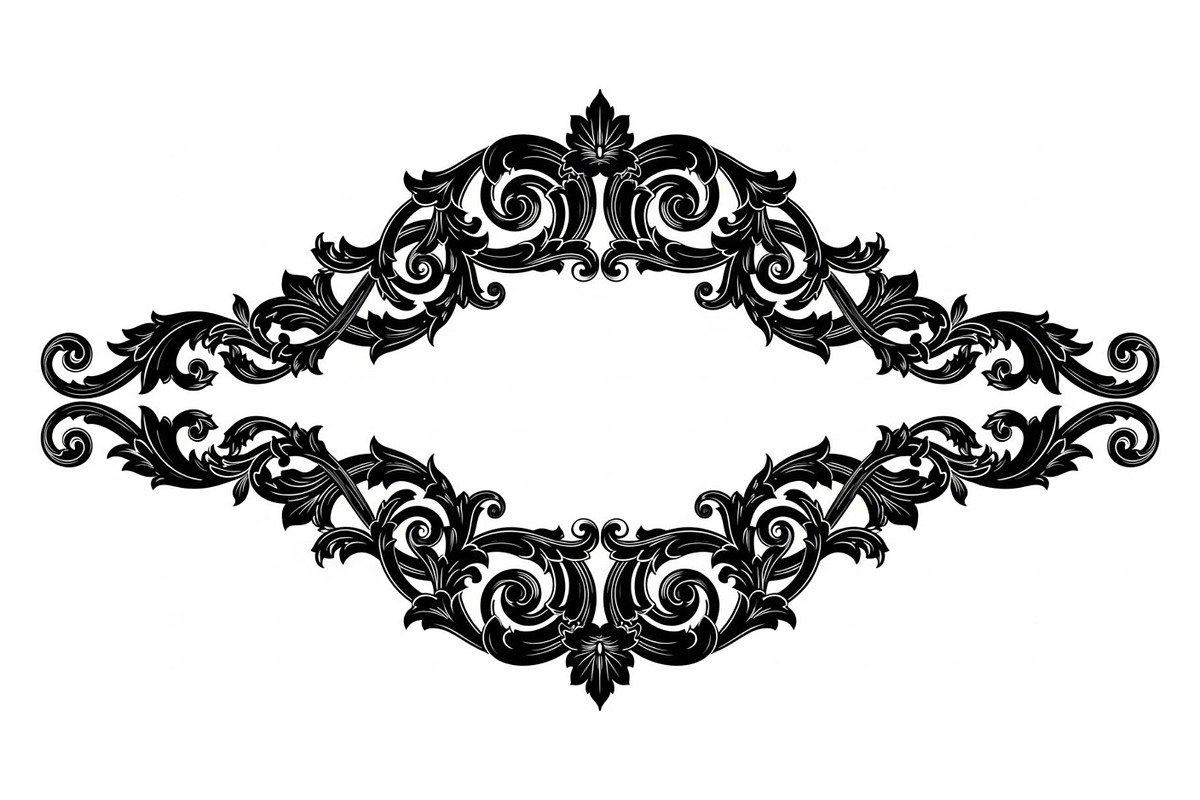 Ornamental Vintage Frame Border Bund, an Illustration by Creativeshirt (Photo 6 of 31)