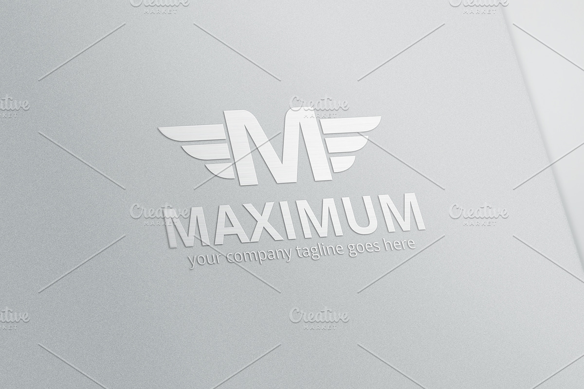 Maximum Logo, a Branding & Logo Template by XpertgraphicD
