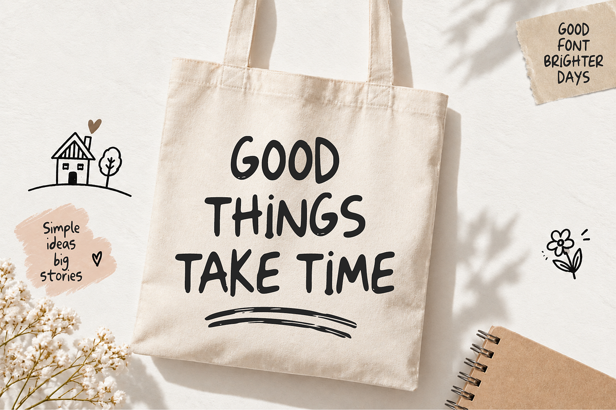 Naruko a playful handwritten, a Handwritten Font by cocodesign (Photo 9 of 9)