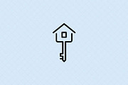 House Key Icon, an Object Illustration by Vectorium Studio (Thumbnail 2 of 4)