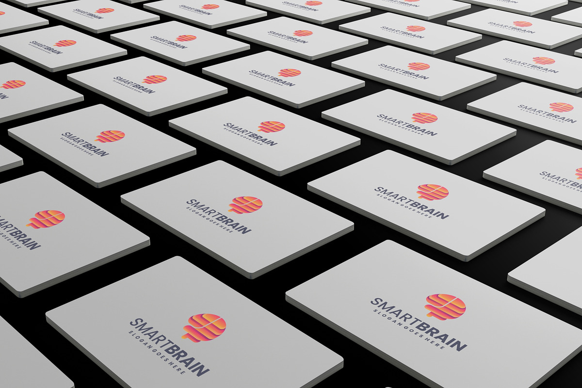 Gradient Modern Smart Brain Logo, a Branding & Logo Template by Artnivora.Std (Photo 3 of 3)