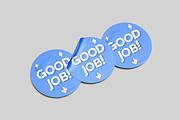 Sticker Mockup, a Cups & Container Mockup by NyakBiett (Thumbnail 4 of 5)