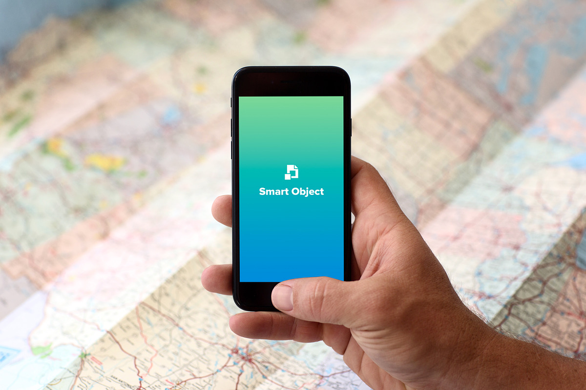 iPhone 7 Real World Mockup, an iPhone Mockup by Prixel Creative