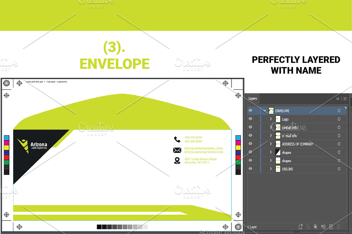 Versatile Branding Designs, a Stationery Template by Design Fusion (Photo 4 of 4)