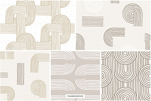 Sand Zen Garden - Seamless Patterns