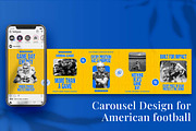 American Football Instagram Carousel, a Social Media Template by Attype (Thumbnail 5 of 5)